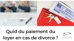 Divorce et paiement des loyers